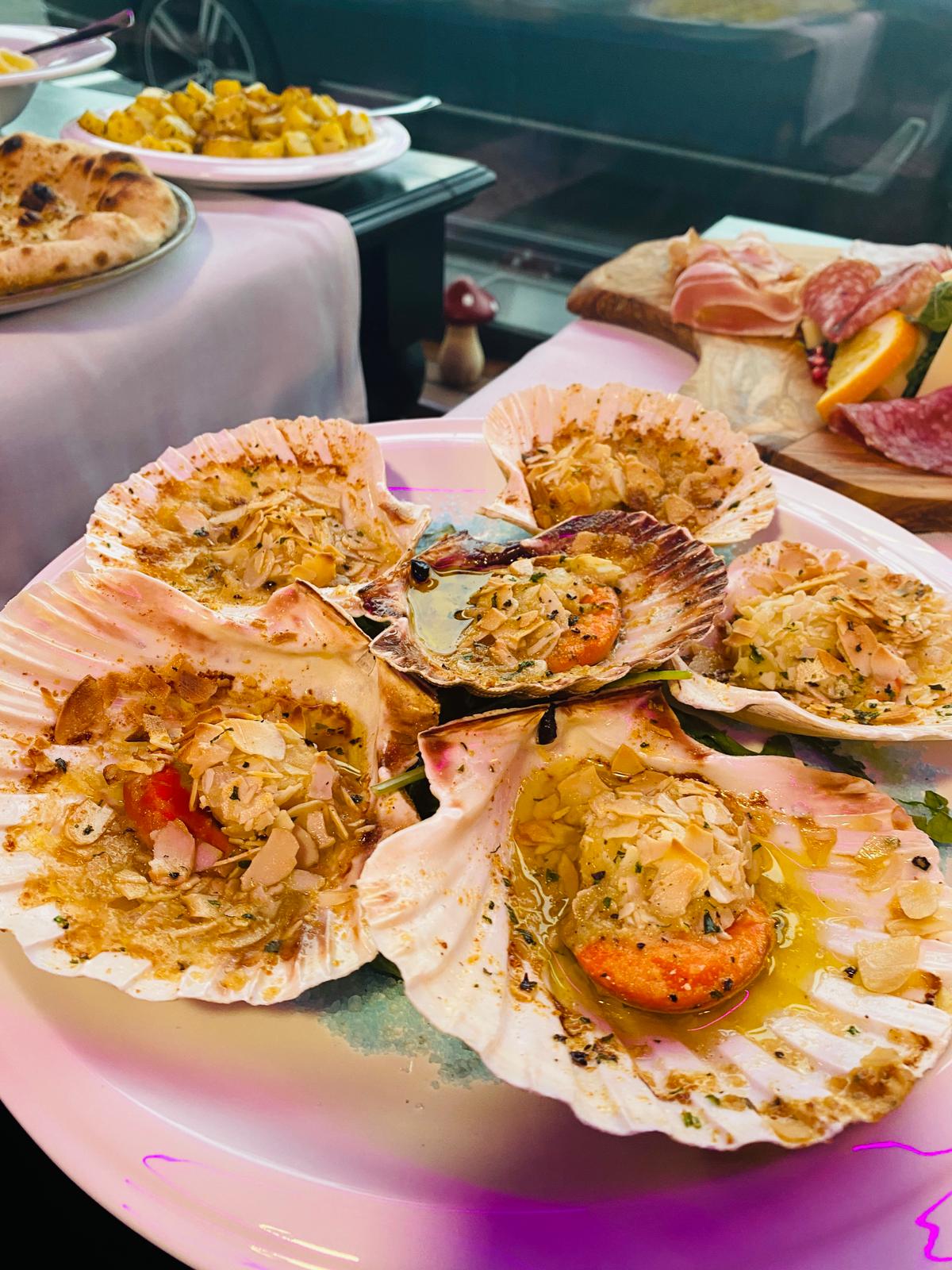 Scoici Saint-Jacques gratinate